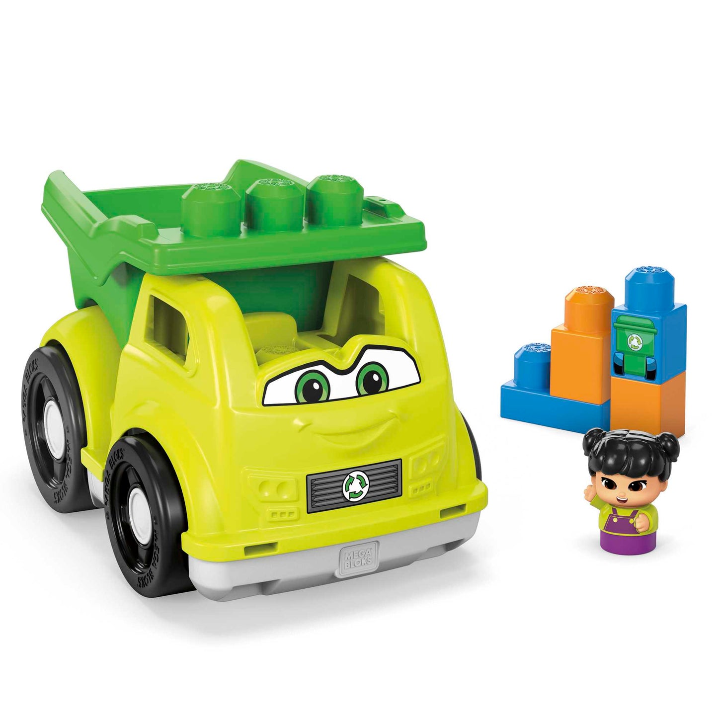 Mega Bloks Juguete de Construcci¨®n Peque?o Veh¨ªculo de Reciclado