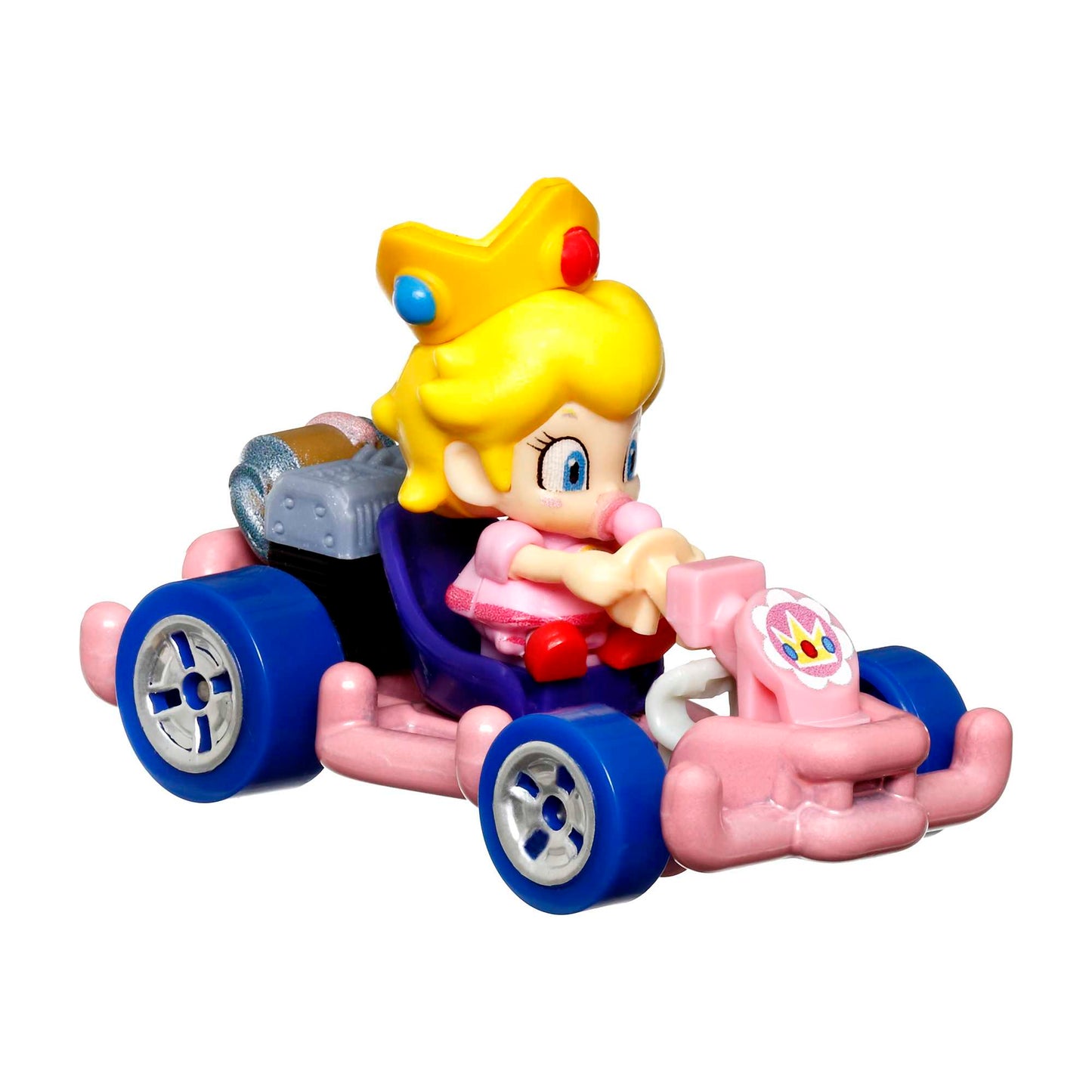Hot Wheels Mario Kart Ve¨ªculo de Brinquedo Baby Peach Pipe Frame