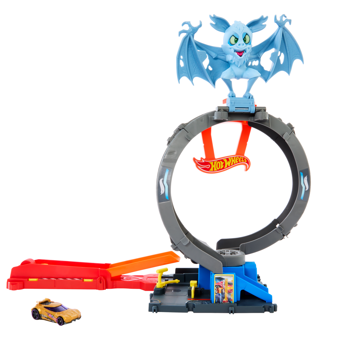 Hot Wheels City Pista de Juguete Ataque de Murci¨¦lago