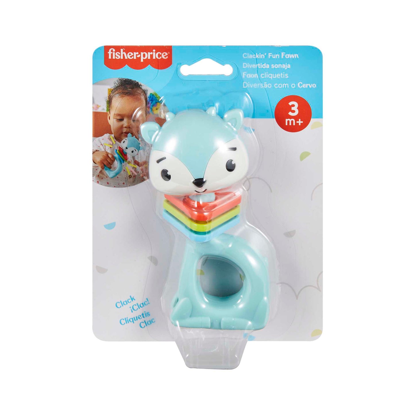 Fisher-Price Baby Sonaja para Beb¨¦s Sensimals Venado