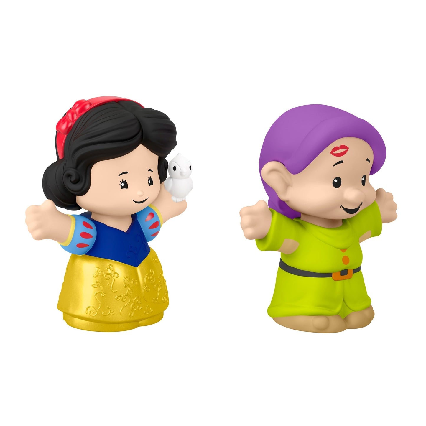 Little People Disney Princesa Juguete para Beb¨¦s Figuras de Blanca Nieves y Tont¨ªn