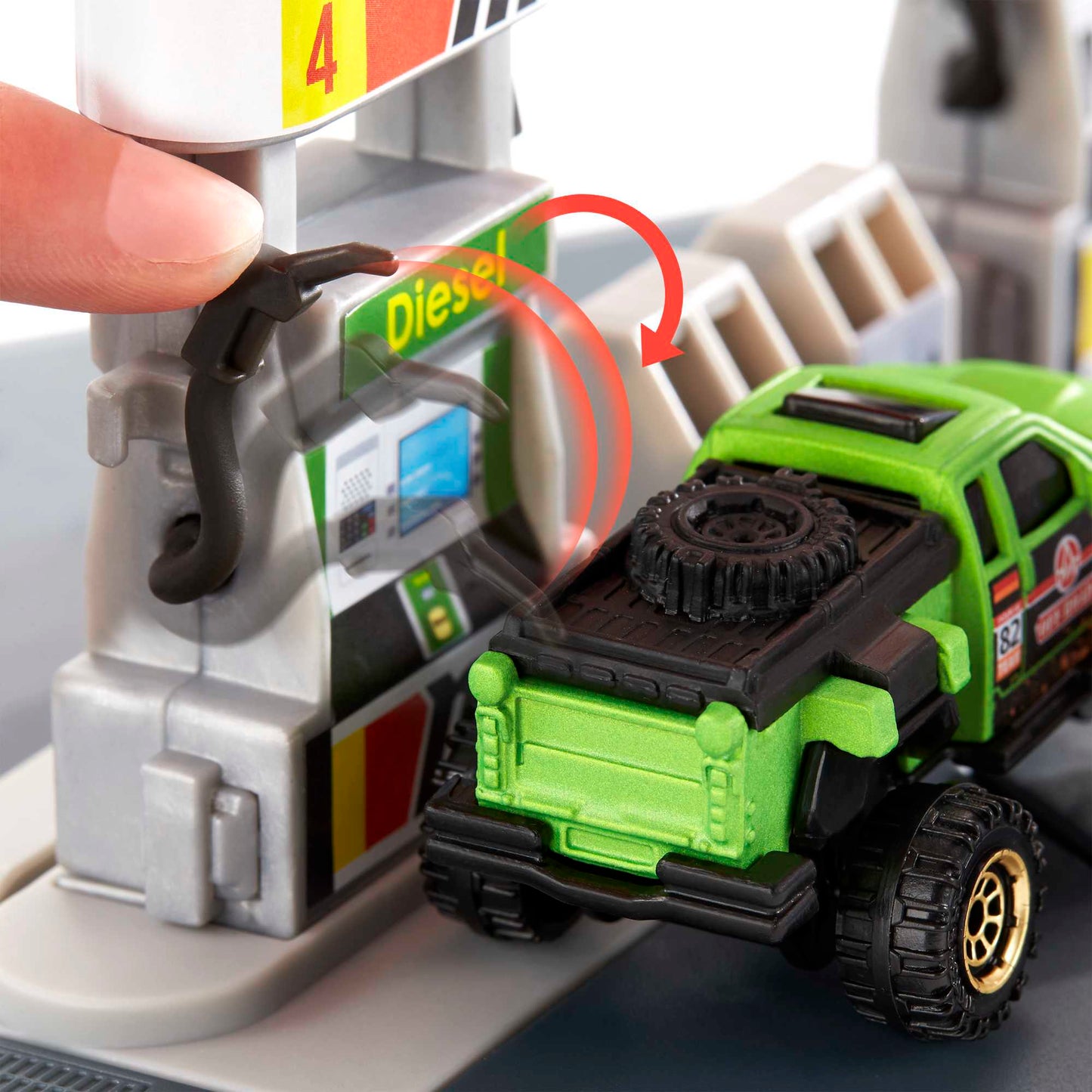 Matchbox Conjunto de Brinquedo A??o Posto de Gasolina