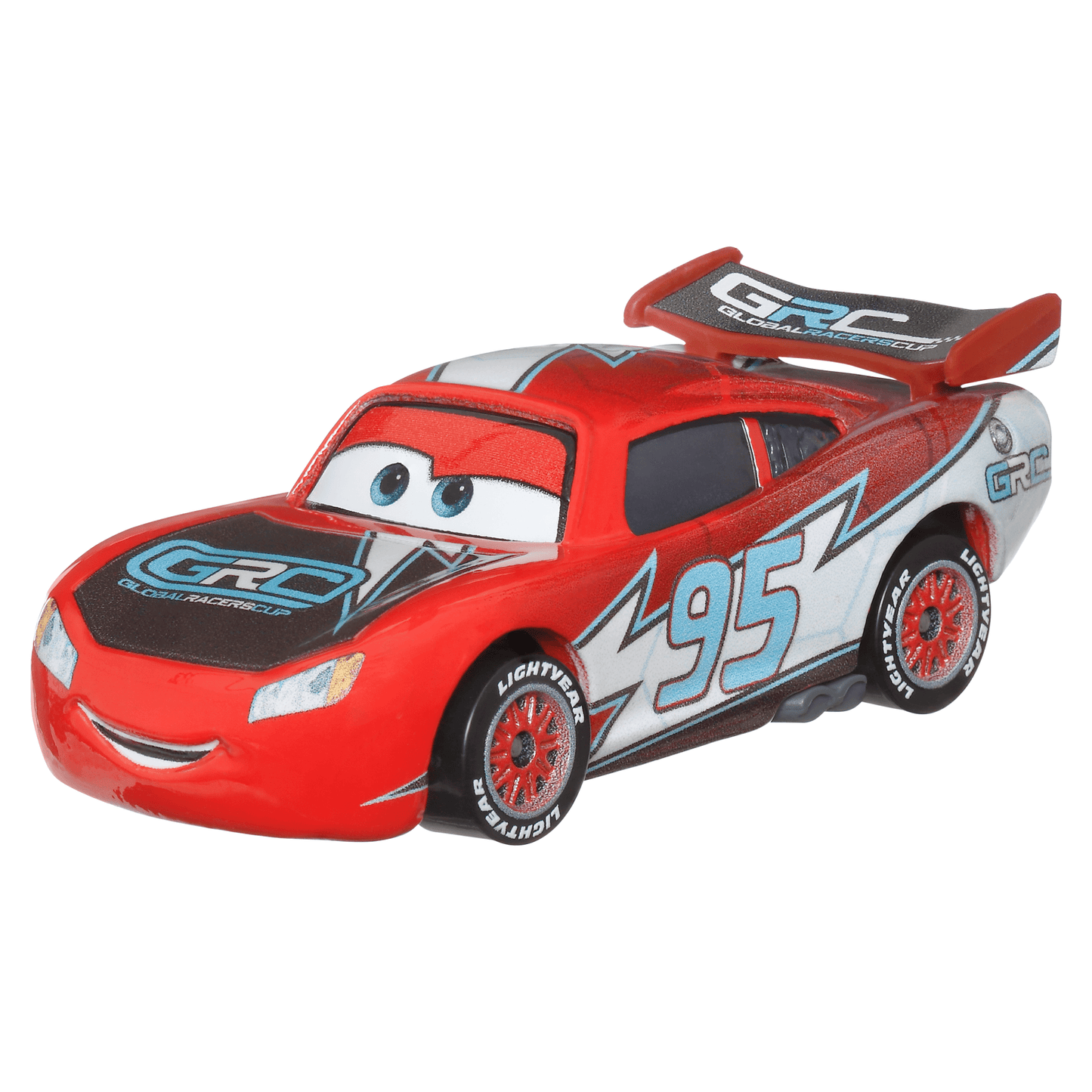 Carros da Disney e Pixar Diecast Ve¨ªculo de Brinquedo Pacote de 2 Shu Todoroki GRC & Relampago Mcqueen GRC