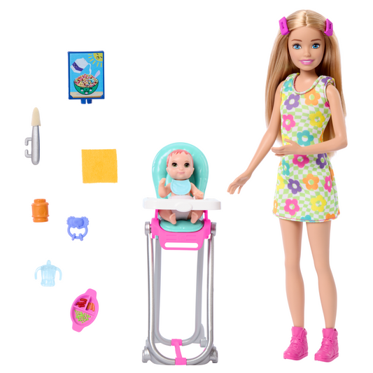 Barbie  Skipper  Babysitters Inc.  Coffret  Poup¨¦e, B¨¦b¨¦ et Access.