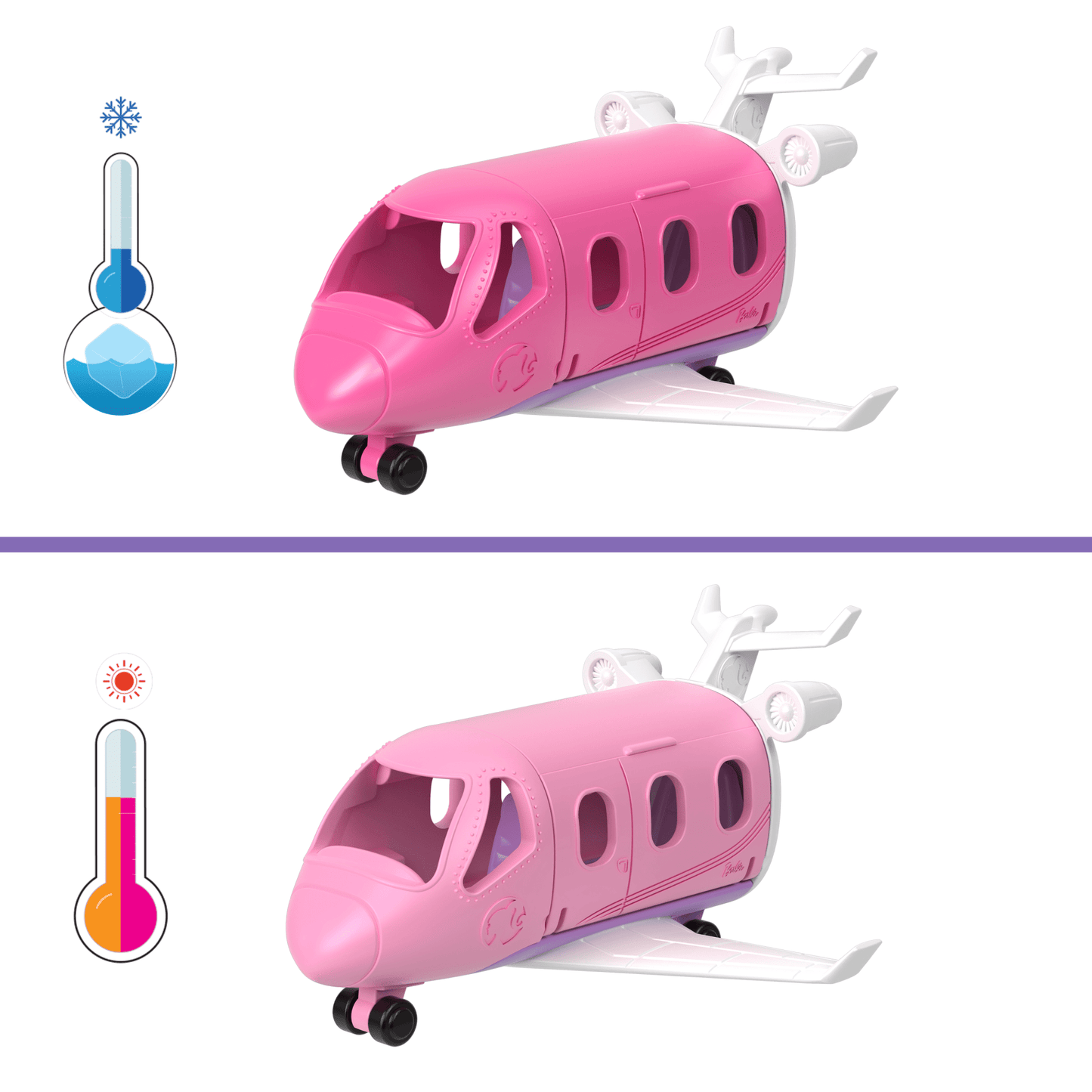 Barbie-Avion de R¨ºve Mini-Barbieland-Coffret Avec Avion et Poup¨¦e