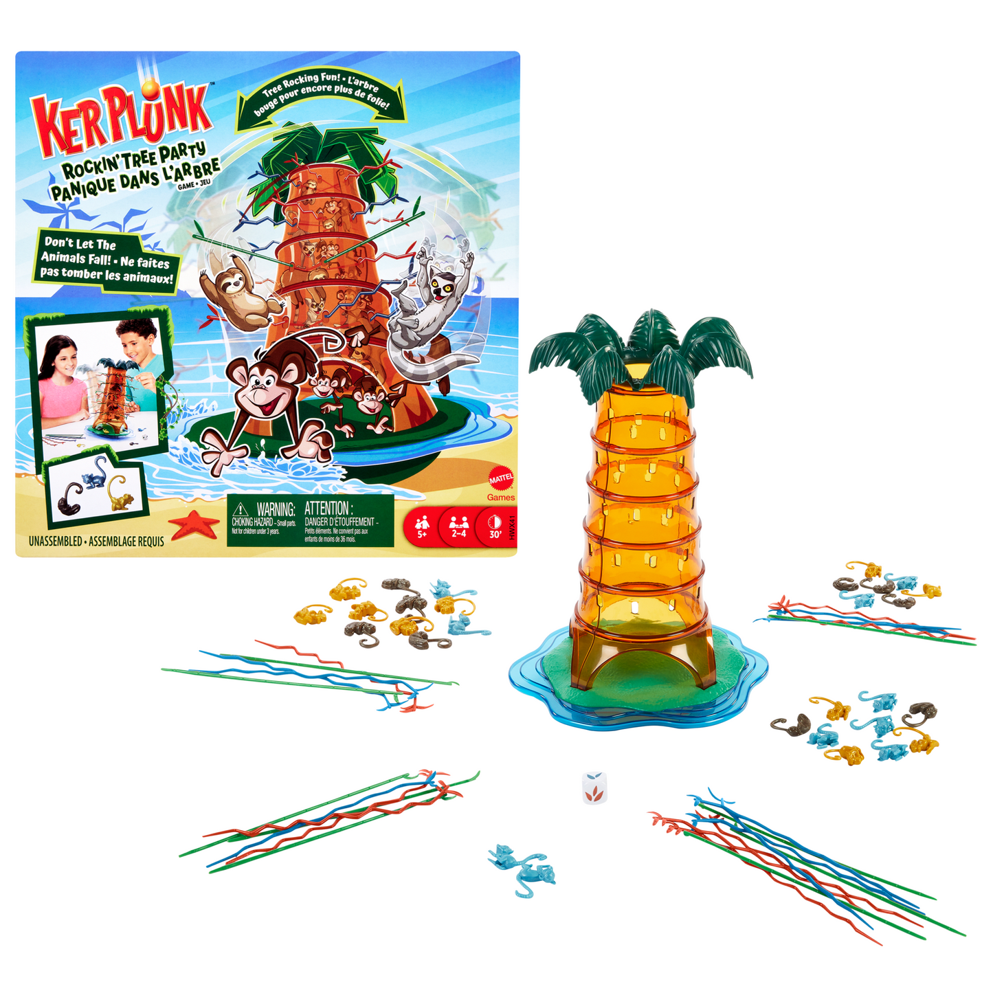 Kerplunk Panique Dans L¡¯Arbre, Pour enfants, Famille et Soir¨¦es de Jeux