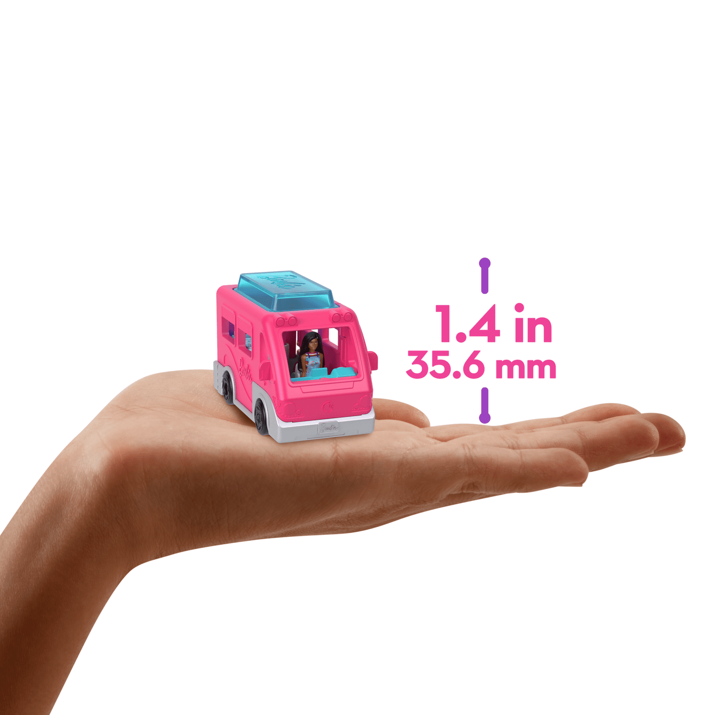 Barbie Mini BarbieLand Veh¨ªculo para Mu?ecas Camper de los Sue?os