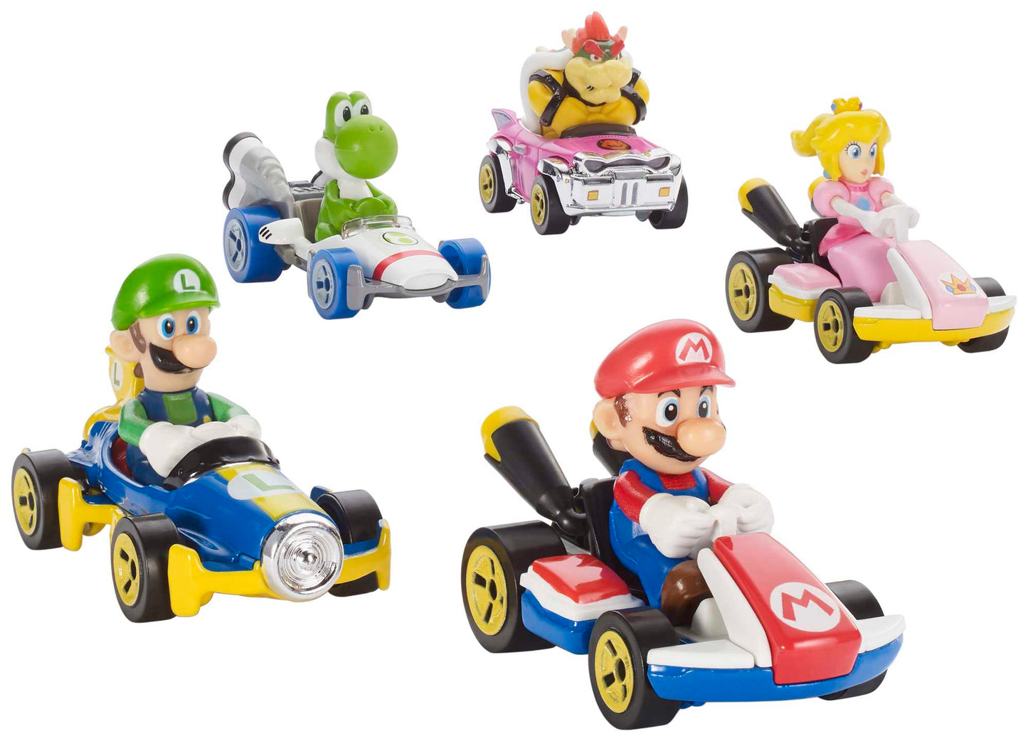 Hot Wheels Mario Kart Veh¨ªculo de Juguete Bowser Badwagon
